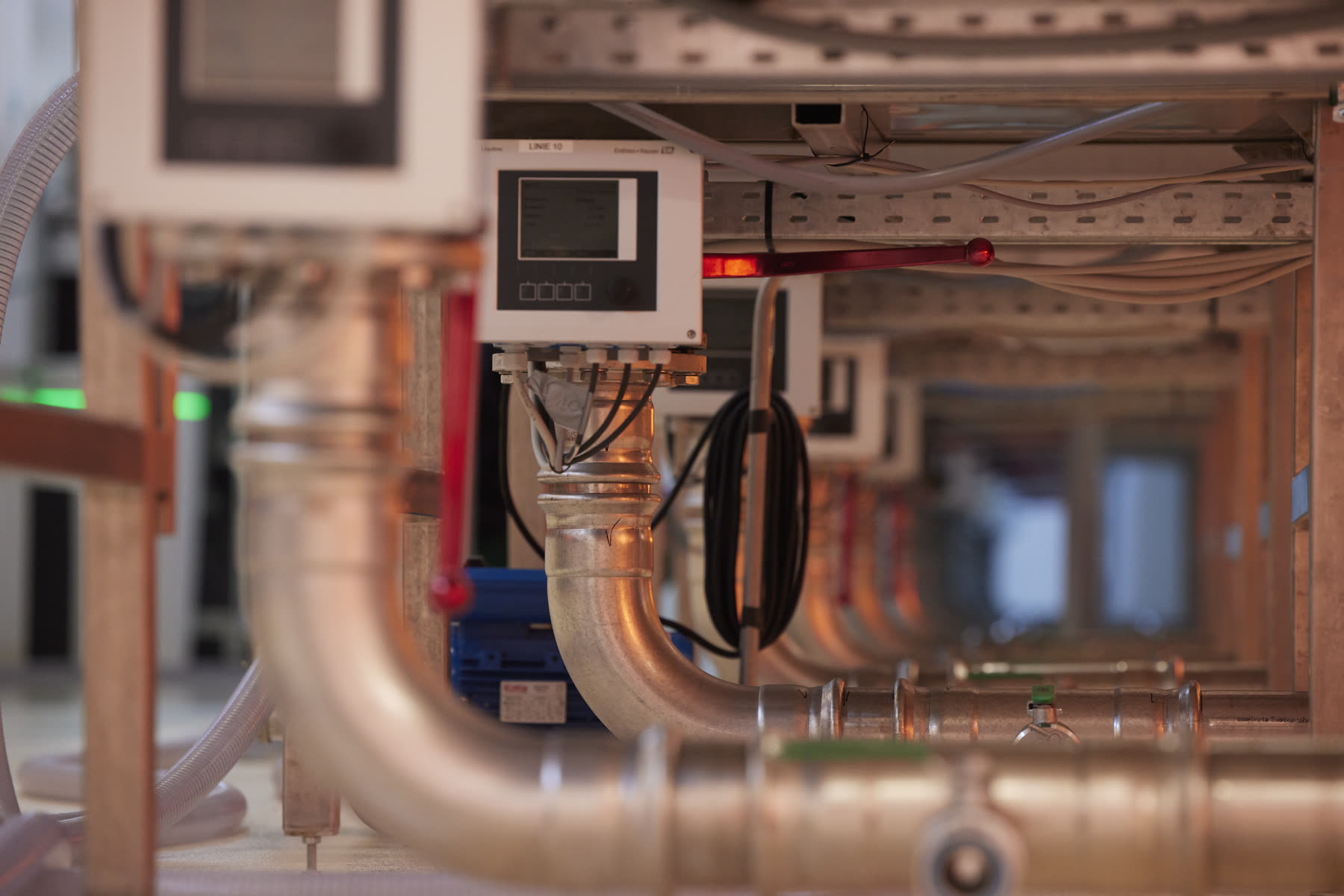 Process piping and control system